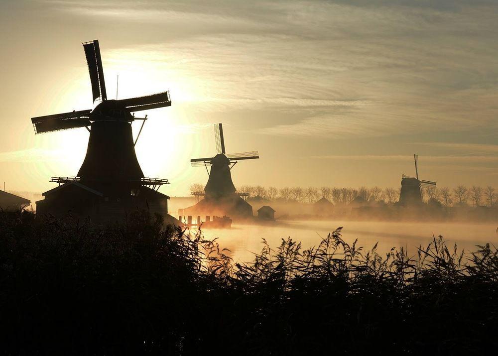 זנדאם Stay Overnight At Windmill Village Zaanse Schans - Amsterdam מראה חיצוני תמונה